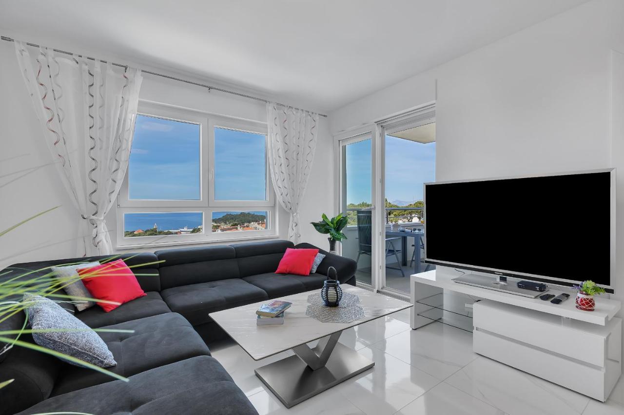 Apartment Navis, Sea View Makarska Dış mekan fotoğraf