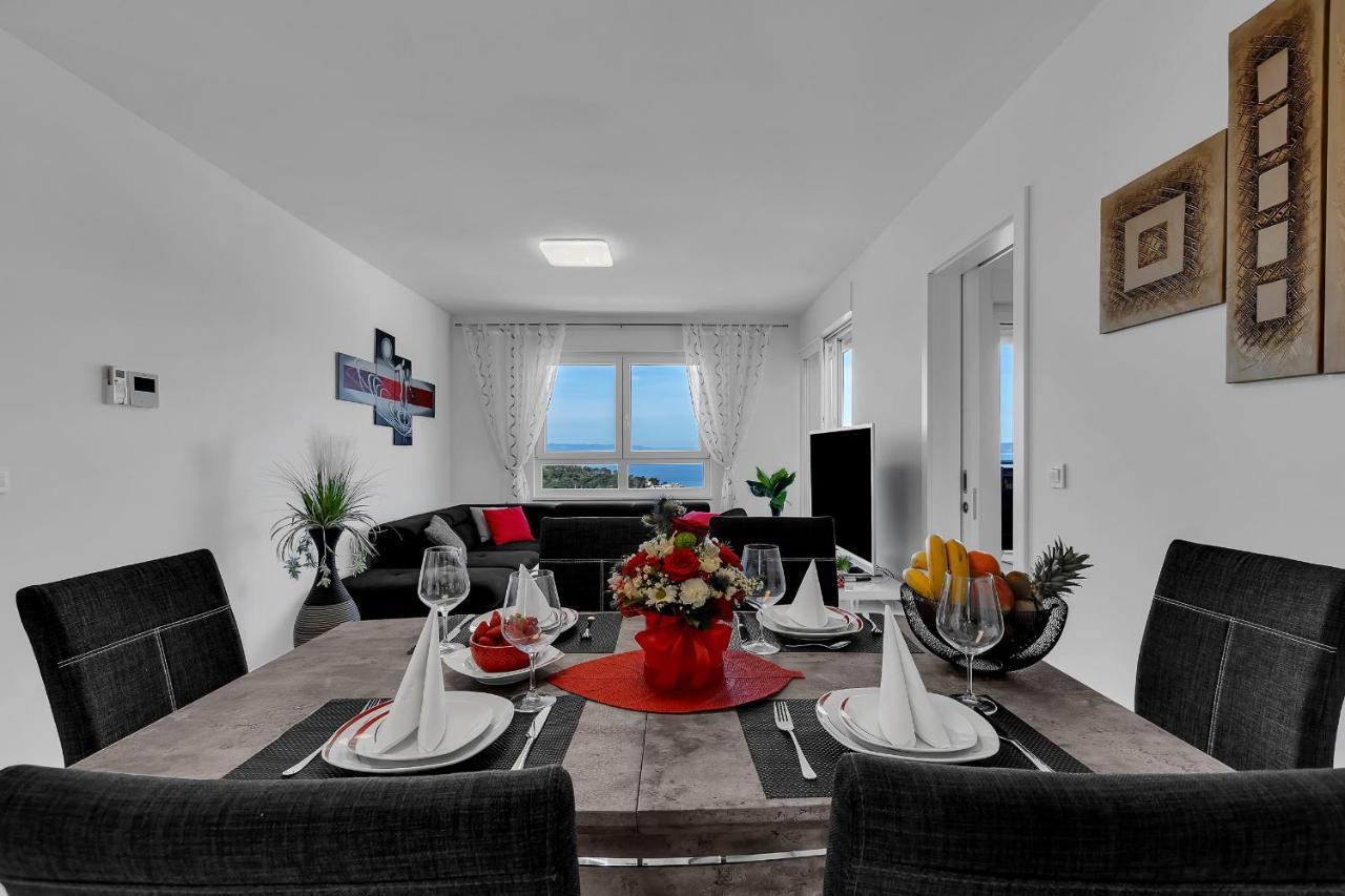 Apartment Navis, Sea View Makarska Dış mekan fotoğraf