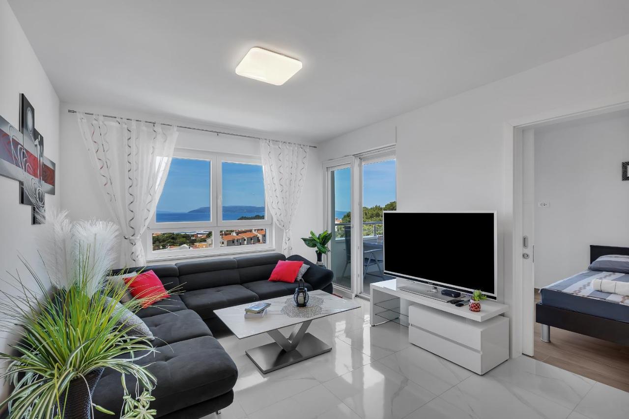 Apartment Navis, Sea View Makarska Dış mekan fotoğraf