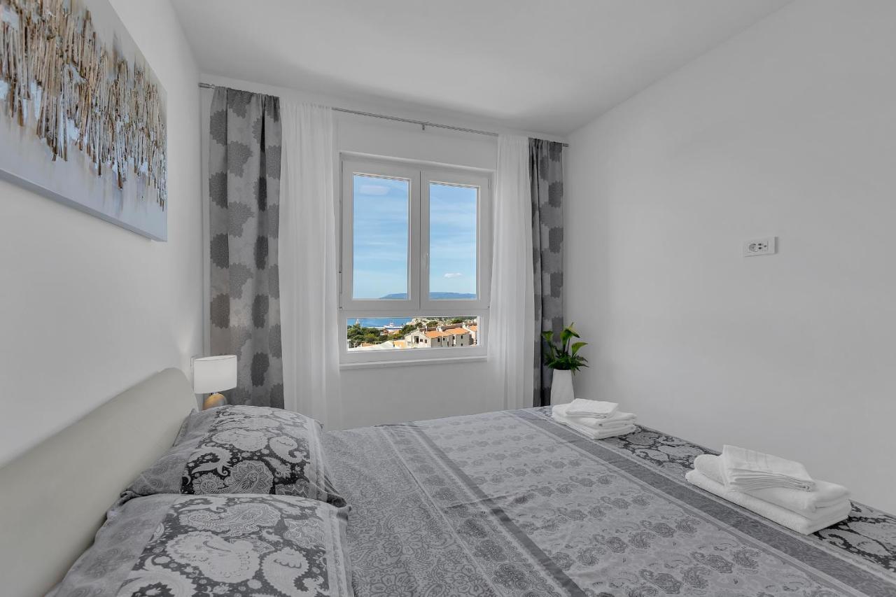 Apartment Navis, Sea View Makarska Dış mekan fotoğraf