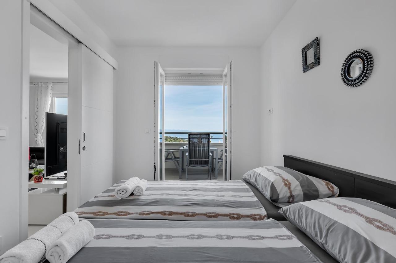 Apartment Navis, Sea View Makarska Dış mekan fotoğraf